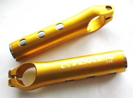ULTRA LITE PYRO BAR ENDS gold - Click Image to Close