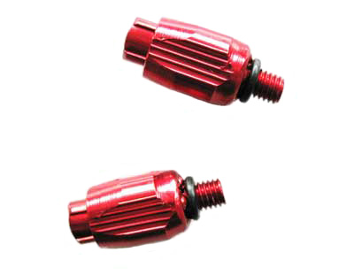 DOWN TUBE CABLE ADJUSTER red