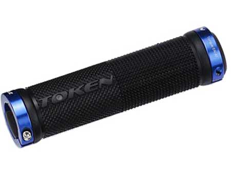 DOUBLE LOCK GEL GRIPS blue - Click Image to Close