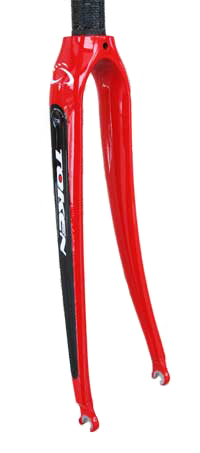 CARBON ROAD FORK red/black - Click Image to Close