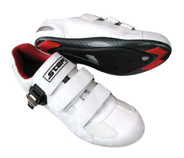 STEP RACING SHOES M 42 white - Click Image to Close