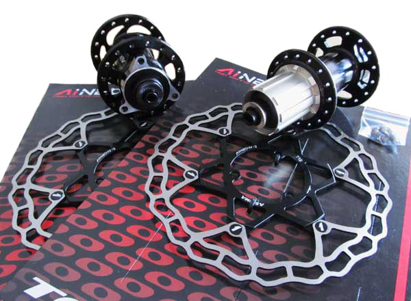 AINEON DUAL SYSTEM HUBSET 32/32 black - Click Image to Close