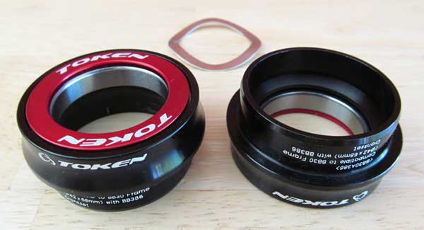 BOTTOM BRACKET BB30A386 black - Click Image to Close