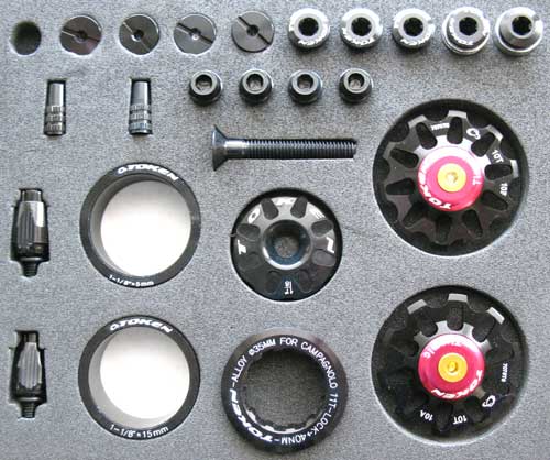 ROAD CUSTOM PARTS KIT black