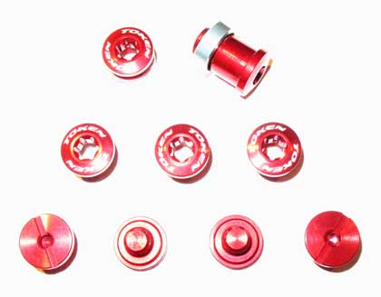 BOLT/NUT SET red C - Click Image to Close