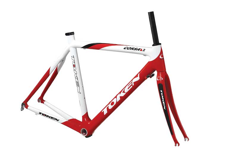 CORSA 2 CARBON FRAMESET 58 red