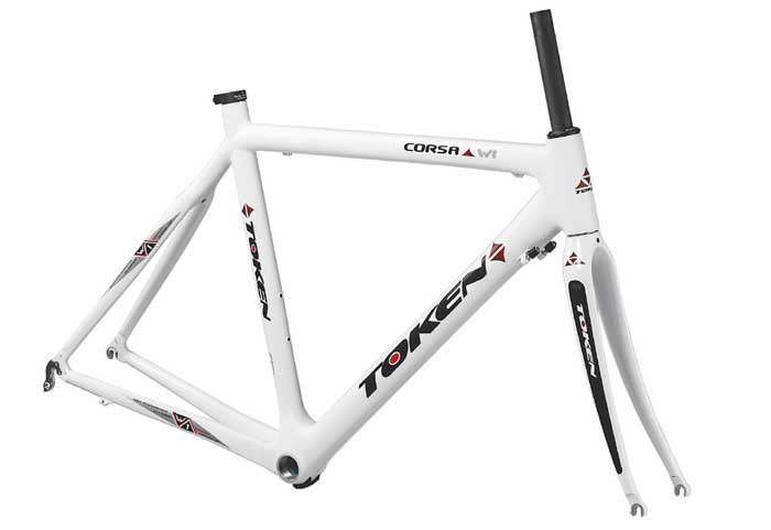 CORSA 2 CARBON FRAMESET 51 white