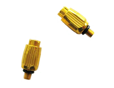 DOWN TUBE CABLE ADJUSTER gold - Click Image to Close