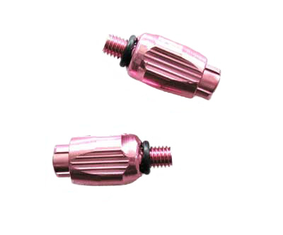 DOWN TUBE CABLE ADJUSTER pink - Click Image to Close