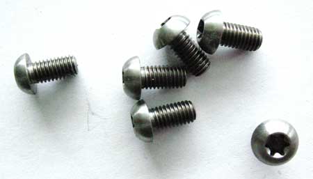 DISC BRAKE TI BOLT SET