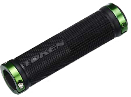 DOUBLE LOCK GEL GRIPS green - Click Image to Close