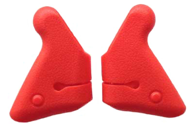 HOODS FOR CAMPY RECORD 10S red