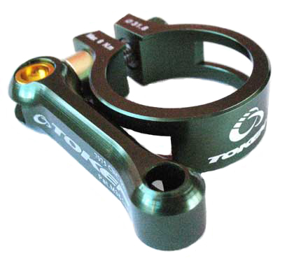 MTB SEAT CLAMP 34.9 green