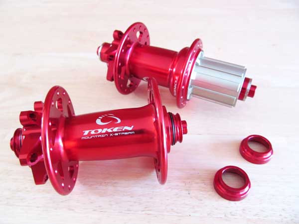 MTX ALLOY DUPLEX MTB HUBS 28/32H RED