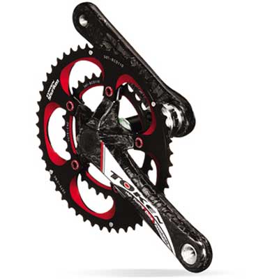 MARBLE CARBON COMPACT CRANKSET 170