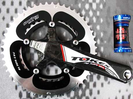 HOLLOW ARM CARBON CRANKSET C175