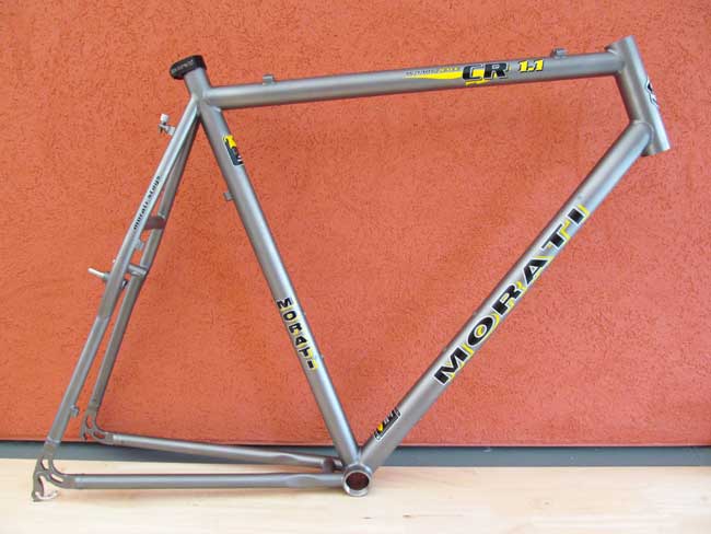 MORATI TITANIUM CX FRAME 56cm - Click Image to Close