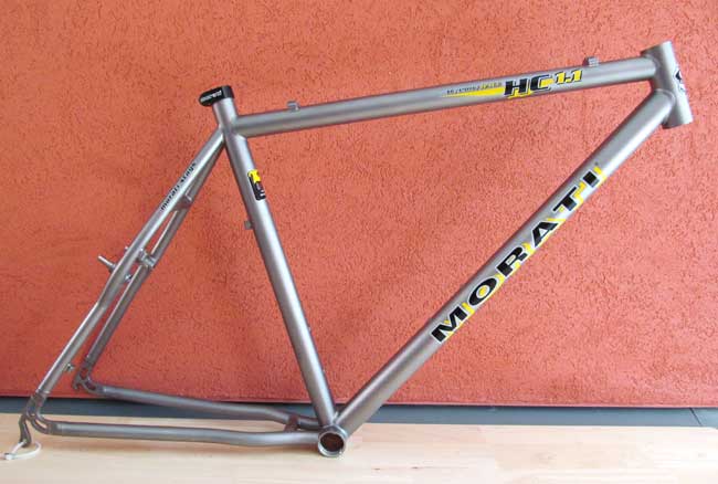 MORATI TITANIUM MTB FRAME 19" - Click Image to Close