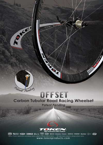 OFFSET TUBULAR CARBON WHEELSET