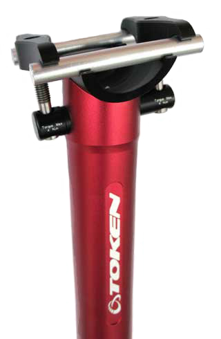 PYRO SEAT POST 31.6 red - Click Image to Close