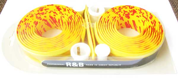 R&B HANDLEBAR TAPE yellow/red