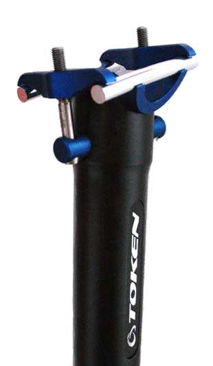 PYRO SEAT POST 30.9 black/blue - Click Image to Close