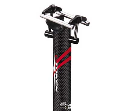 SUPER LITE CARBON SEAT POST - Click Image to Close