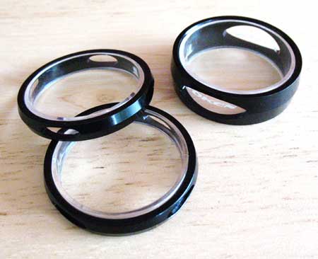 SPACERS 3D black