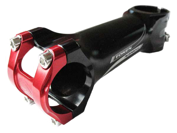 CNC ALLOY STEM 90 red - Click Image to Close