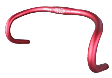 TRACK HANDLEBARS 420 red