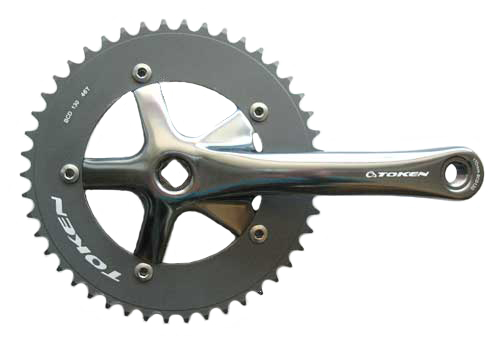 TRACK ALLOY CRANKSET 165 G