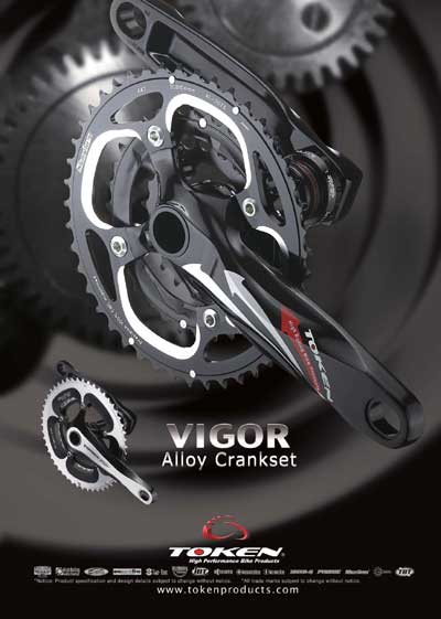 VIGOR ALLOY CRANKSET - Click Image to Close