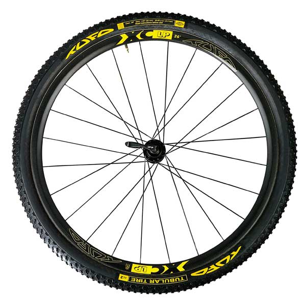 XC LP MTB TUBULAR CARBON WHEELSET